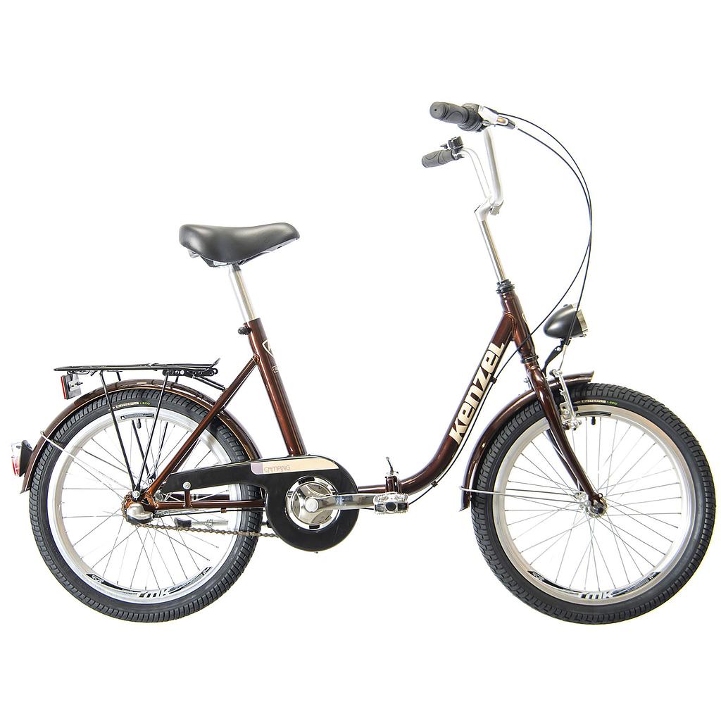 Bicykel Kenzel Camping 20" nexus hnedý