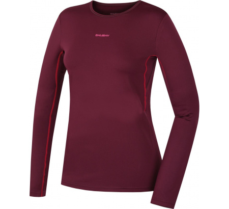 Dámske termo tričko Husky Active Winter Long s dlhými rukávmi figové S
